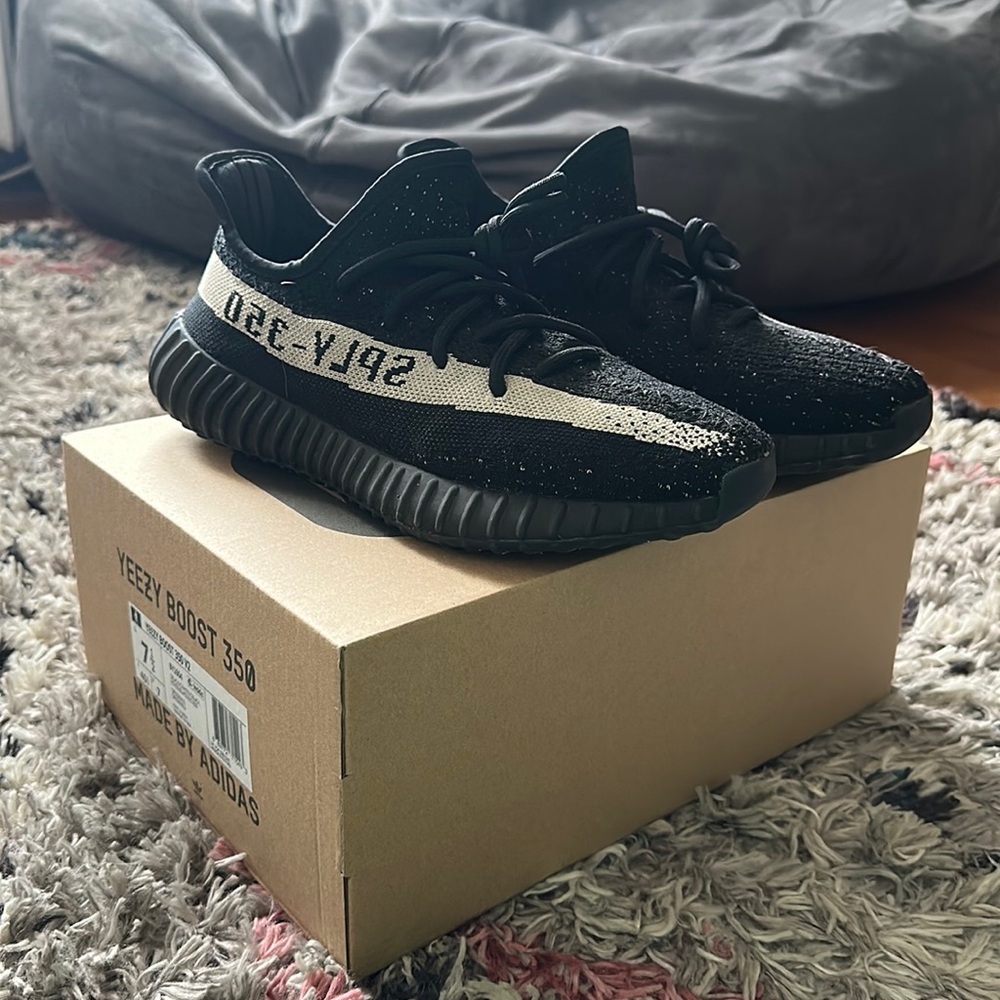 YEEZY Boost 350 V2 Black Oreo Sneakers